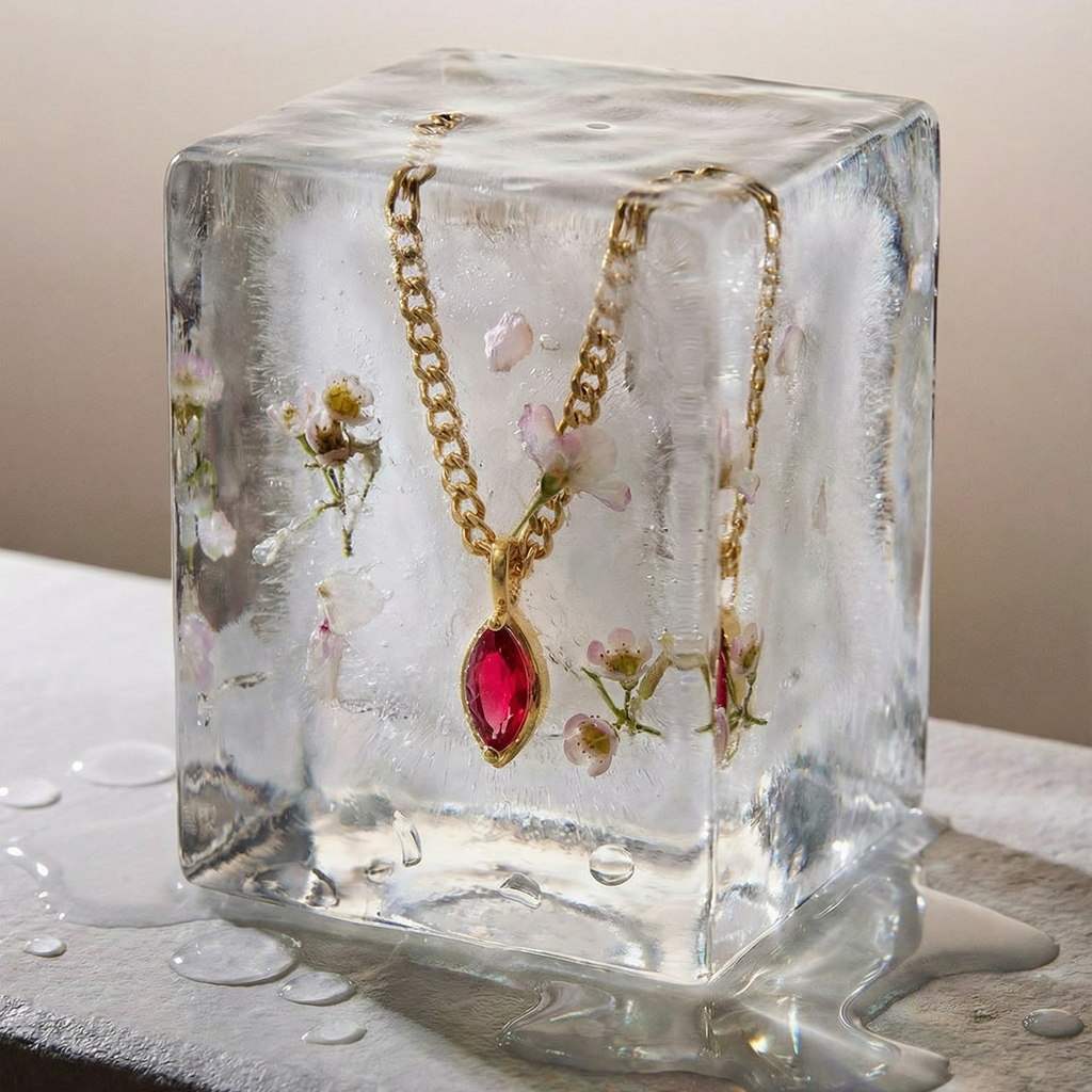 The Signature Red Marquise Necklace